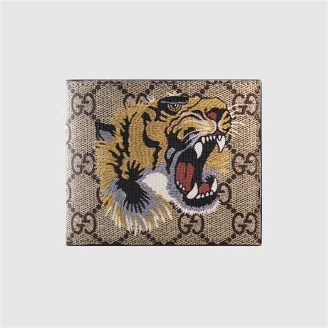 gucci wallet tiger fake|Gucci wallet men tiger.